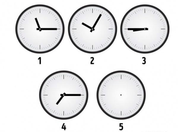HAFTANIN SORUSU: Beşinci duvar saatinde, akrep ve yelkovan saat kaçı göstermelidir?